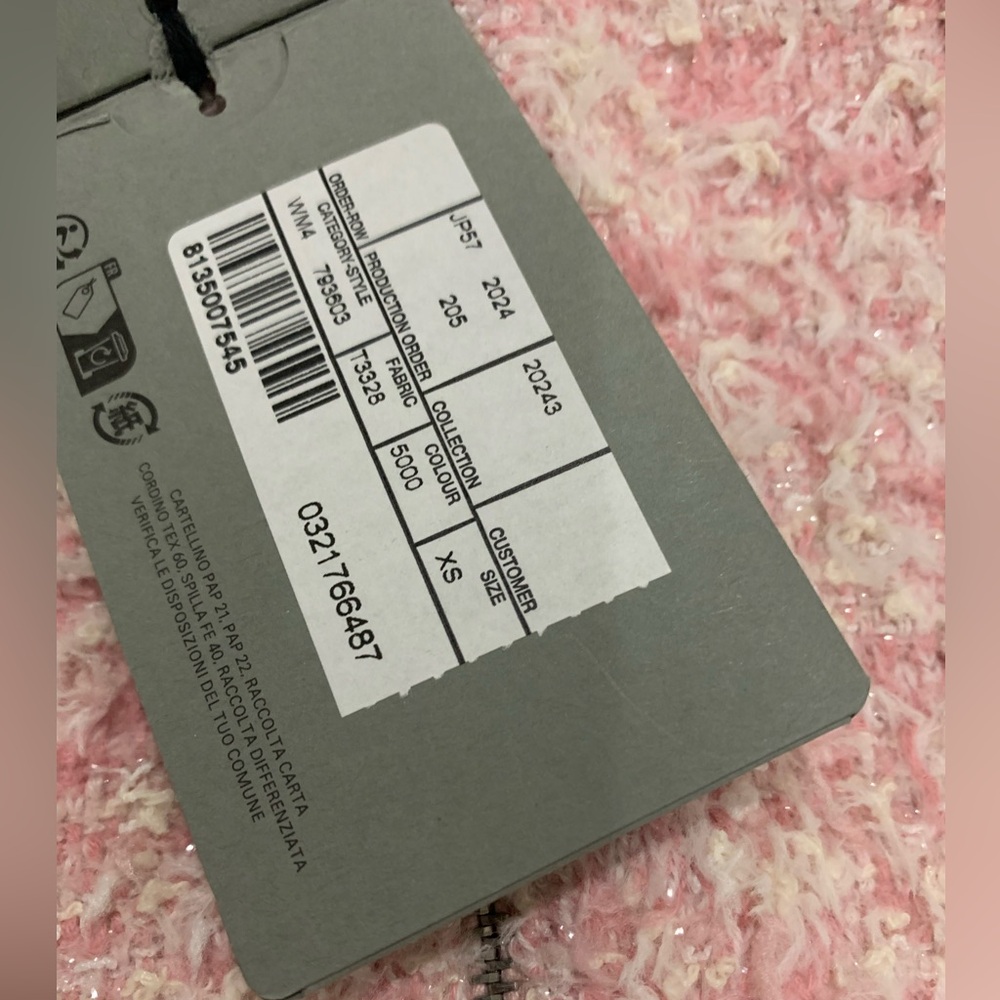 Balenciaga Cotton Tweed Mini Skirt Size XS - Picture 7 of 10